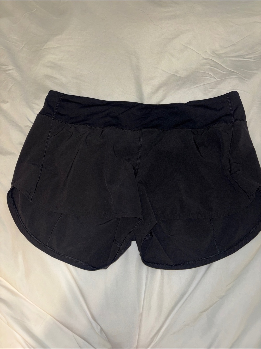 lululemon athletica Black Women's Layered Running Shorts